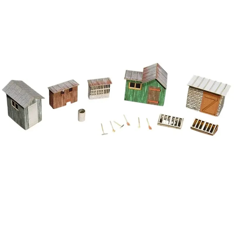 Retour Gratuit Jardin Cheminot Cabanes, Appentis, Clapier, Poulailler, Châssis, Outils, Fût - Régions et Compagnies CIT007 - HO 1/87