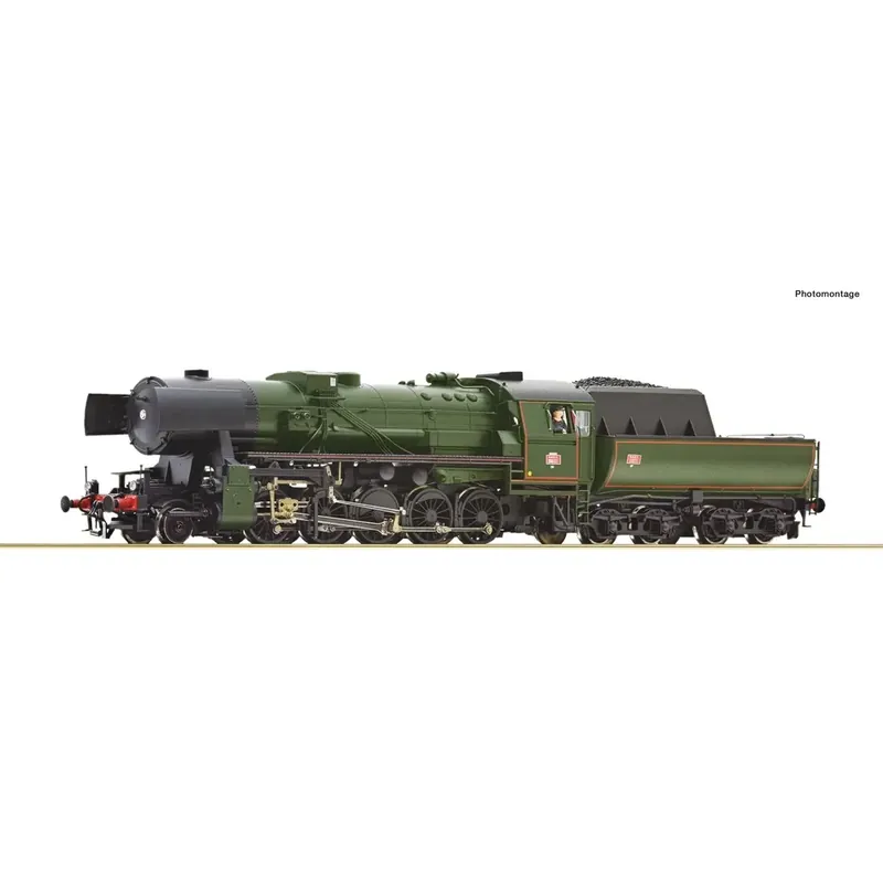 Promotion Saisonnière Locomotive à vapeur 150.Y.16 - DC - Roco 7100038 - HO 1/87 - Ep. III - SNCF