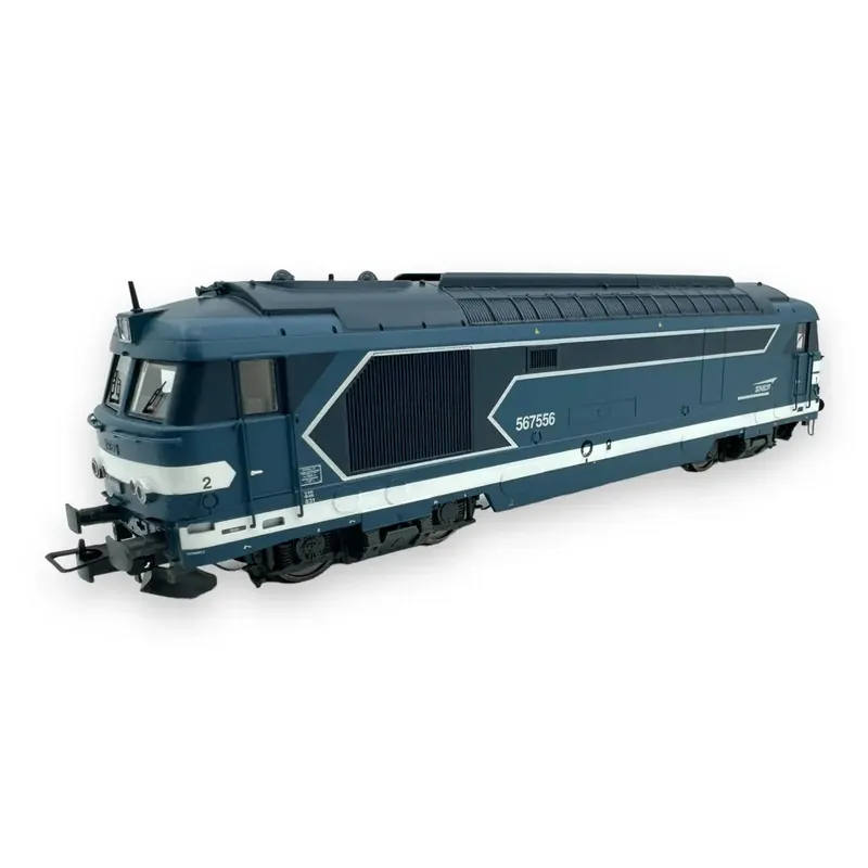 Locomotive diesel BB 567556 - Jouef HJ2446S - HO 1/87 - SNCF - Ep V - Digital sound - 2R Offre Exclusive