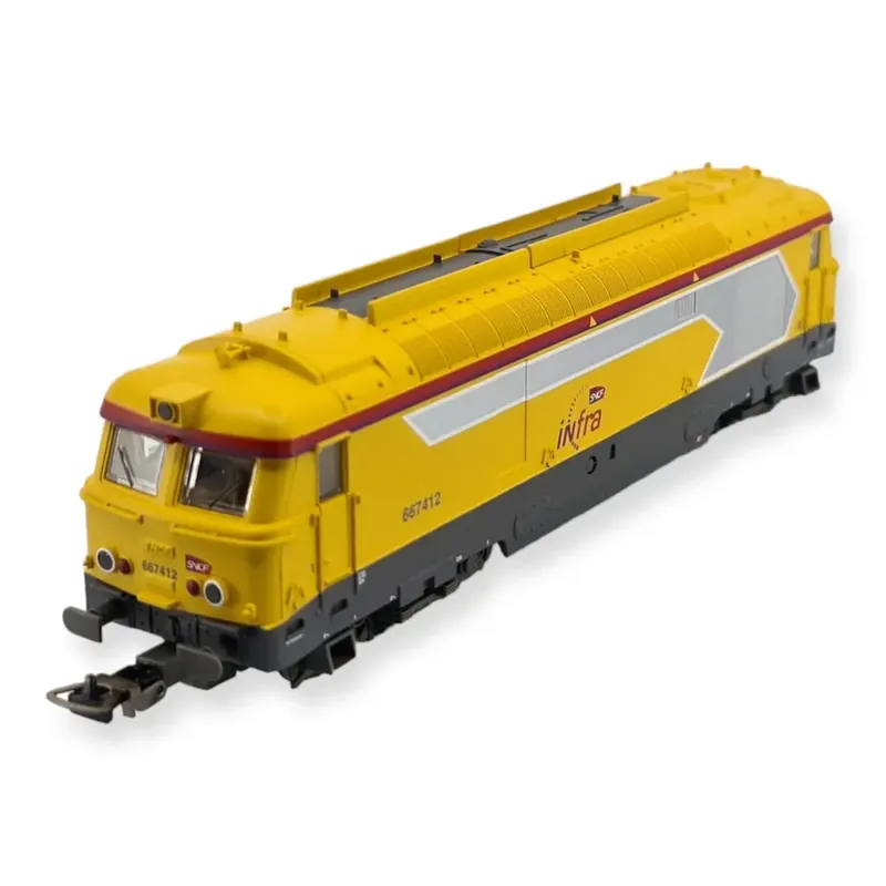 Jusqu'à Épuisement Des Stocks Locomotive diesel BB 67412 - Piko 95175 - HO 1/87 - SNCF - EP VI