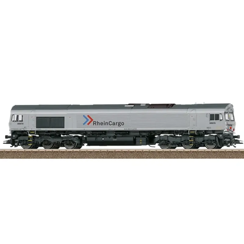 Locomotive diesel de classe 66 - TRIX 25301 - HO 1/87 - EP VI - DCC Son et fumigène - 2R Prix Promo