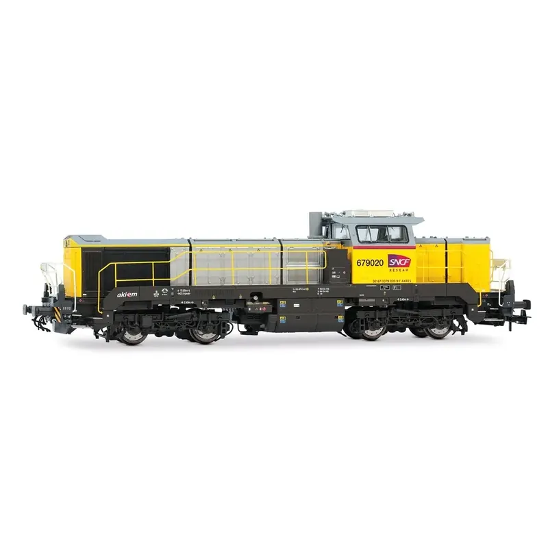 Solde Locomotive Diesel VOSSLOH DE 18 BB 79000 - Jouef HJ2439S - SNCF - HO 1/87 - EP VI - 2R - DCC SON