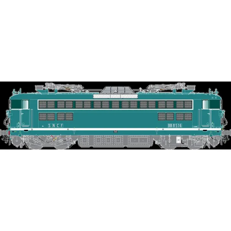 Locomotive électrique BB 8516 - R37 HO41047DS - HO 1/87 - SNCF - Ep IV - Digital sound - 2R Pas Cher
