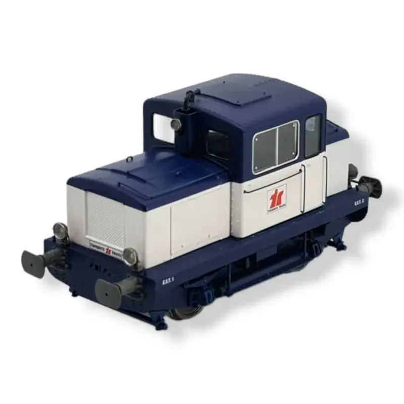 Seulement Aujourd'hui Locotracteur MOYSE 32 TDE - Bleu & Blanc -analogique- REE MODELES MB220 - SNCF
