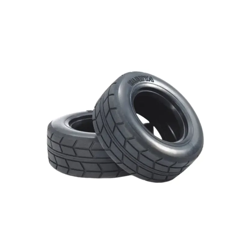 Pas Cher Lot de 2 Pneus Racing Truck Radial 26mm - Tamiya 51589