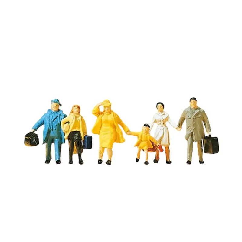 Lot de 6 passagers - Preiser 14142 - HO 1/87 Meilleur Prix