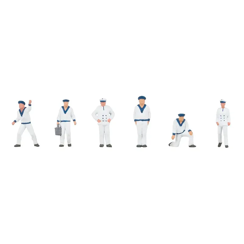 Offre Du Jour Lot de 6 personnages - Matelots - Faller 151749 - HO 1/87