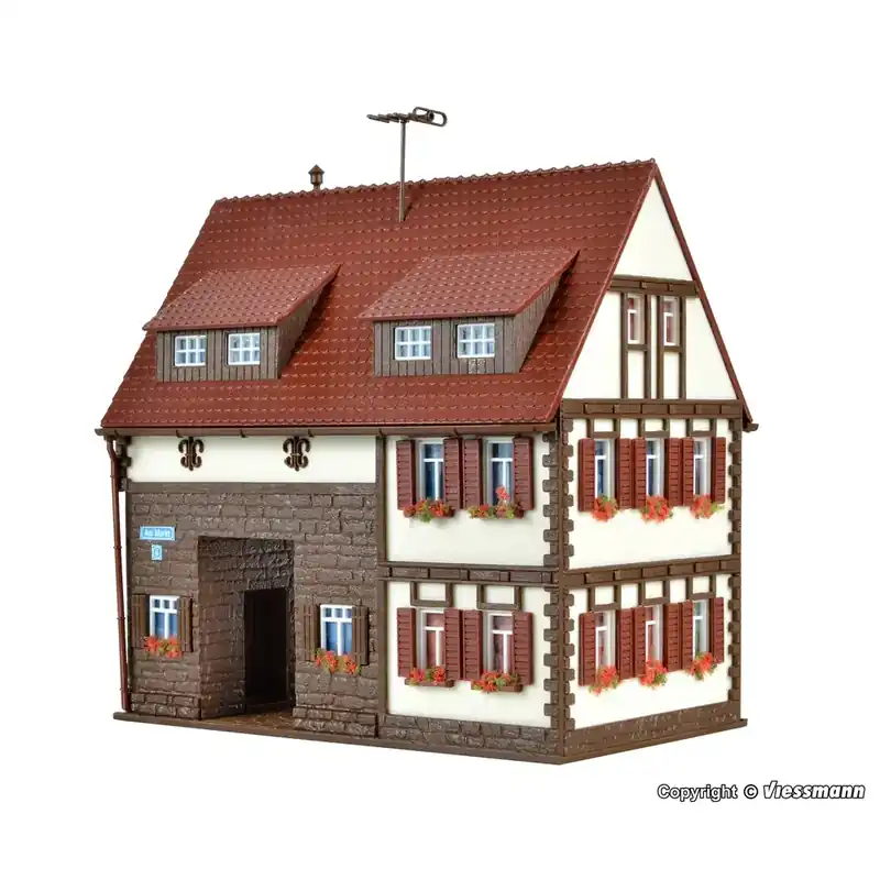 Promotion Saisonnière Maison en ville - VOLLMER 43653 - HO 1/87