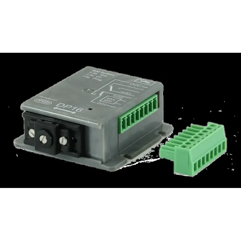 Dernière Chance Moteur lent d’aiguillage avec interface DCC + 2 contacts de commutation indépendants - MTB DP16