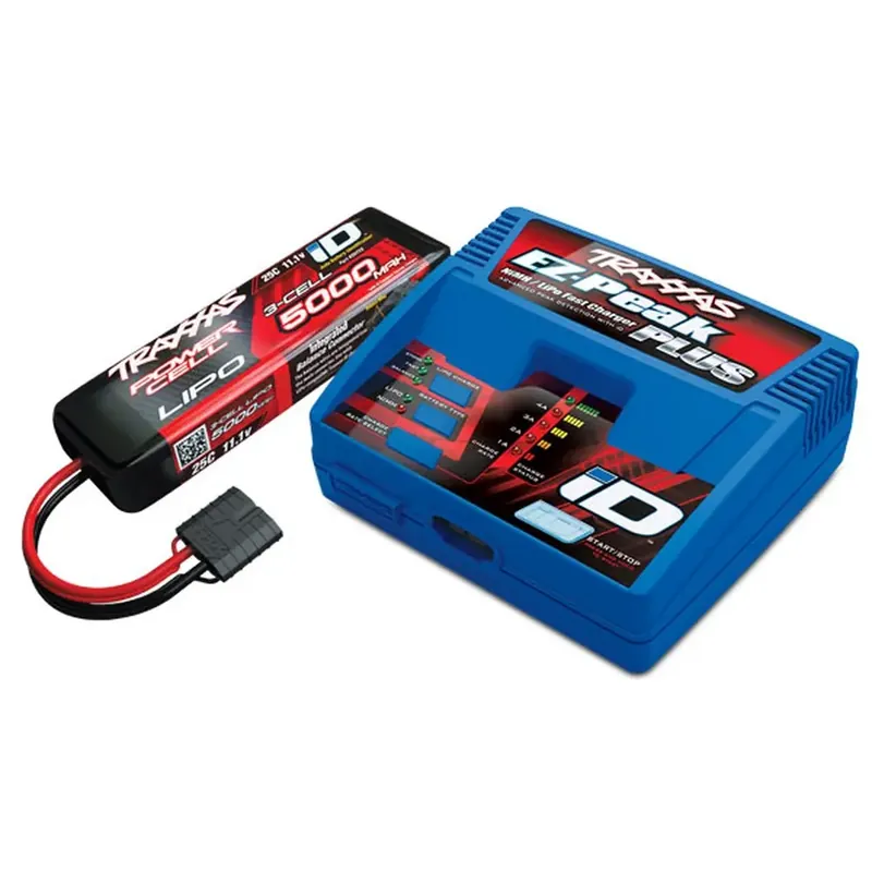 Pack chargeur EZ-Peak Plus + 1 Lipo 3S 5000 mAh - Traxxas 2970G-3S Top Vente