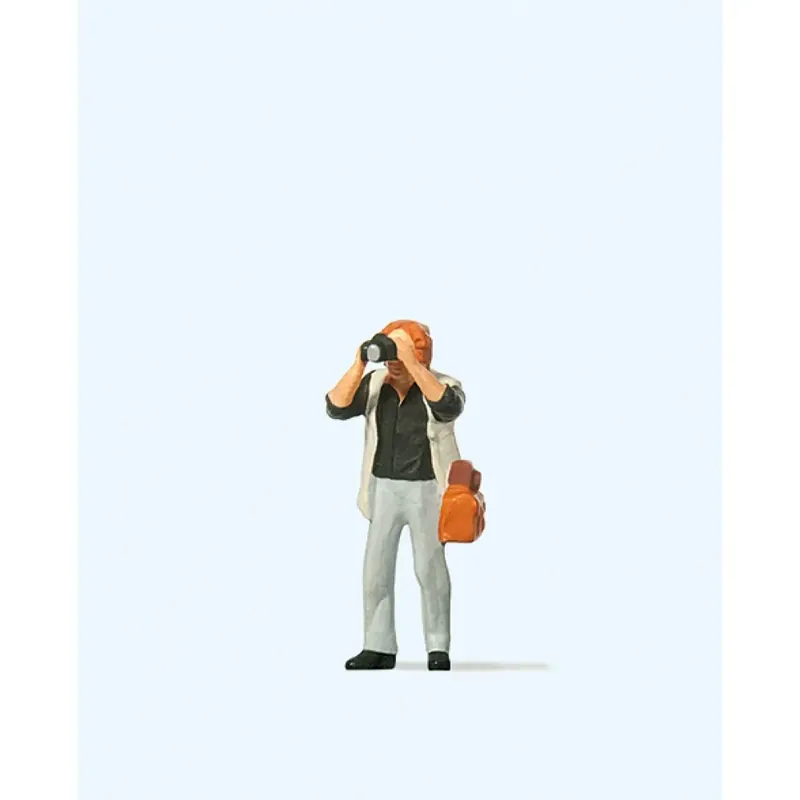 Solde Personnage "Photographe" - Preiser 28021 - HO 1/87