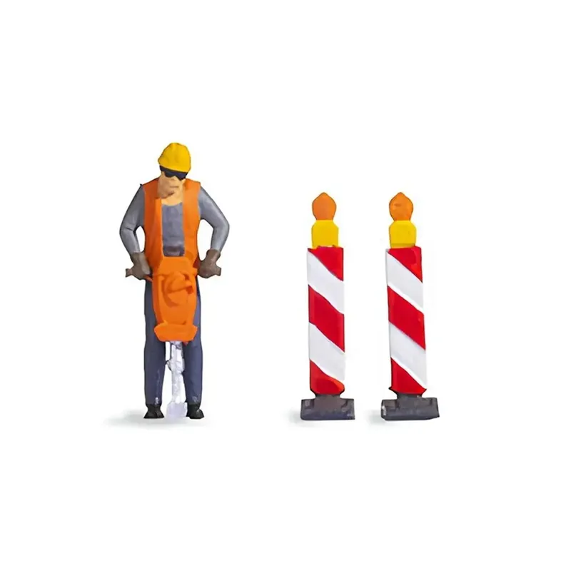 Petites scènes - construction de routes - Noch 16521 - HO 1/87 Top Vente