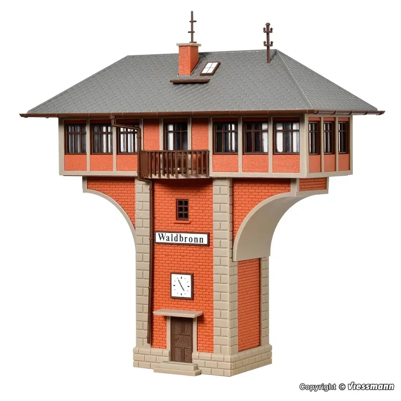 Commander Maintenant Poste d‘aiguillage "Champignon" de Waldbronn VOLLMER 45738 - HO 1/87