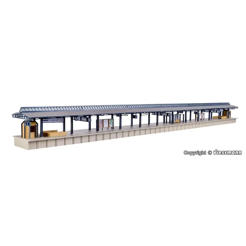 Quai couvert - VOLLMER 43541 - HO 1/87 Commander Vite