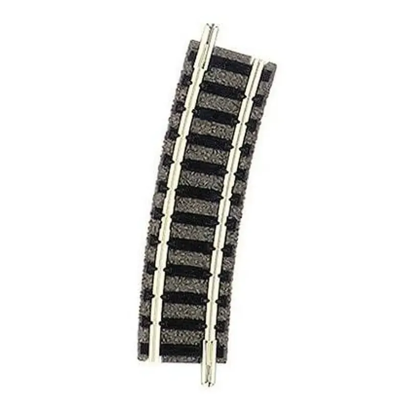 Populaire Rail courbe ballasté rayon R2 225,6 mm 15° Fleischmann 9127 - N 1/160 - Code 80