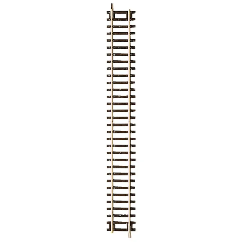 Usine Directe Rail Droit G1 Traverses bois - 230 mm - ROCO 42410 - HO 1/87 - Code 83