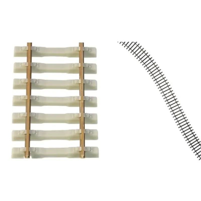 Pas Cher Rail flexible 470 mm traverses béton - Tillig Bahn 85134 - HO