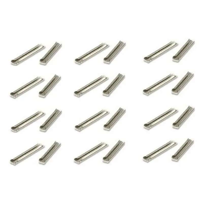 Sachet de 24 éclisses métal - code 70, 75 et 83 - Peco SL110 - HO 1/87 Retour Gratuit