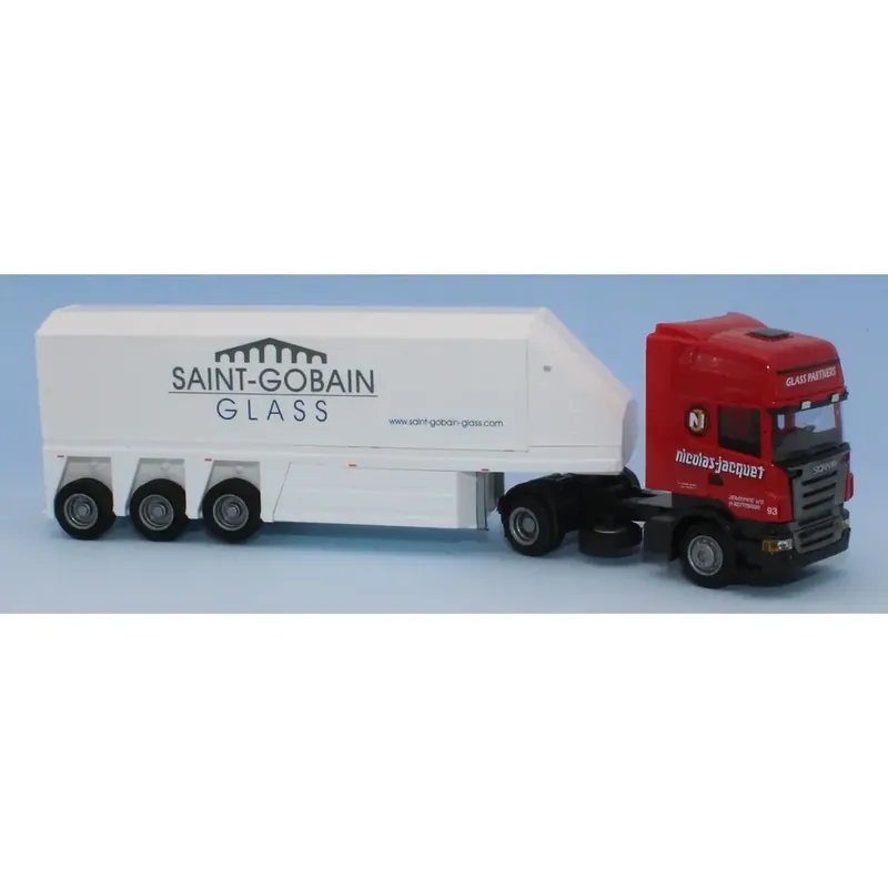 Marque Semi remorque Scania R topline/Aerop, "Saint Gobain" - AWM 73672 - HO 1/87