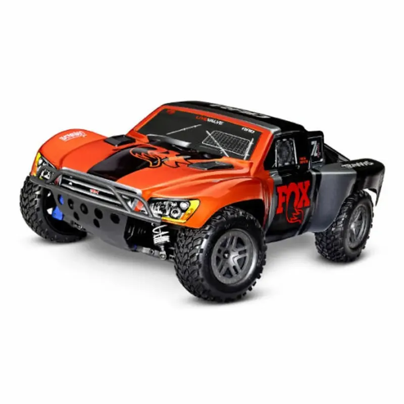 Short course - Slash 4x4 brushless 2S RTR - Traxxas 68154-4-FOX - 1/10 Quantité Limitée