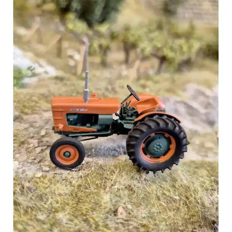 Tracteur SOMECA SOM40 orange roues 28‘ - Ree Modèles BA005 - HO 1/87 - Ep III Meilleur Prix