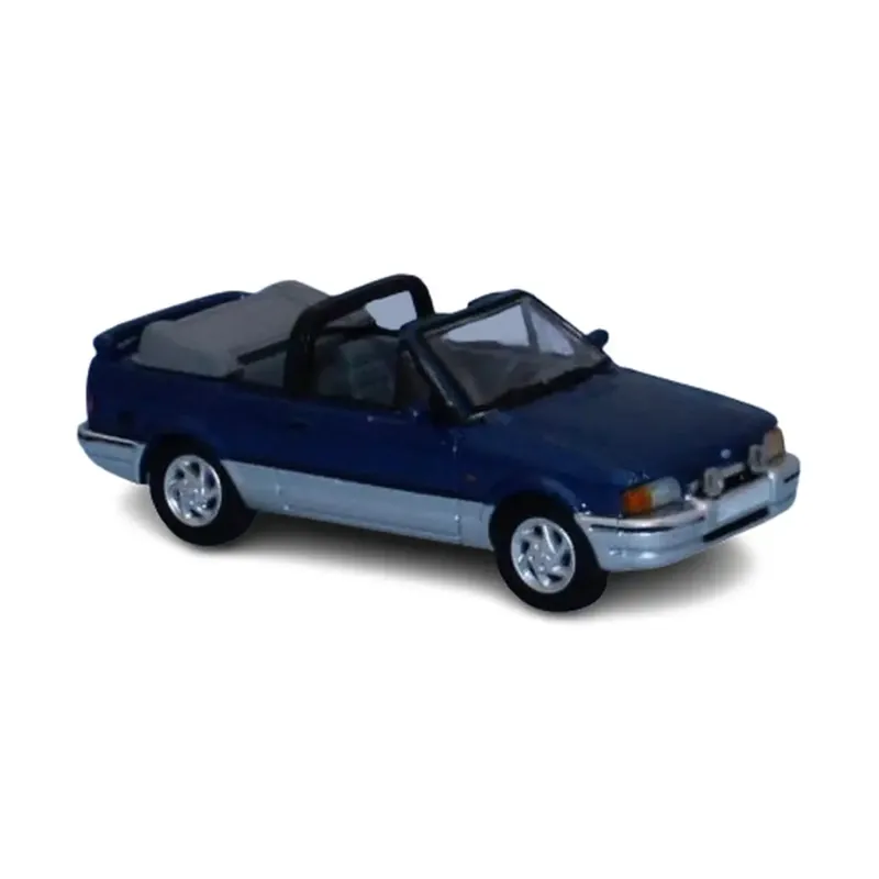 Prix Bas Voiture Ford Escort MK IV cabriolet, bleu métallisé, gris, PCX 870157 - HO 1/87
