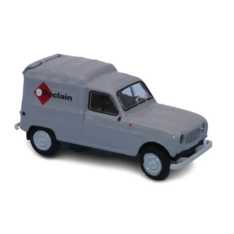 Meilleure Vente Voiture Renault 4 Fourgonnette - Poclain - livrée grise - SAI 2453 - HO 1/87