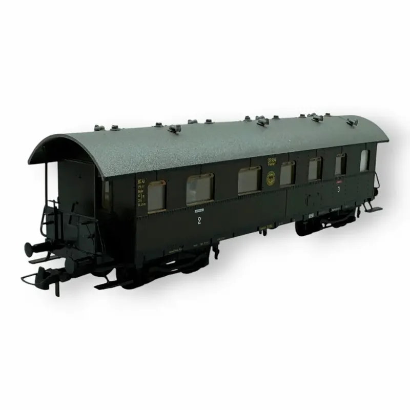 Voiture voyageurs prussienne mixte 2e/3e classe - Sachsen Modelle 74242 - HO 1/87 - KPEV - Ep I - 2R Bon Marché