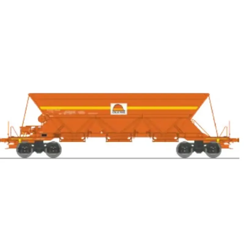 Marque Wagon trémie ex type 1 « COLAS RAIL » - Ree Modèles WBCOLAS2 - HO 1/87 - SNCF - Ep VI - 2R