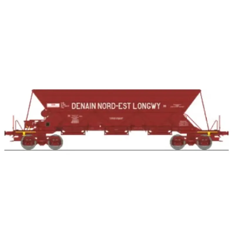 Commande En Gros Wagon trémie ex type 1 « Denain Nord-Est Longwy » - Ree Modèles WB864 - HO 1/87 - SNCF - Ep IV - 2R