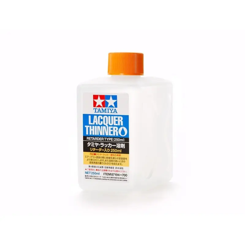Prix Bas TAMIYA 87194 PRODUITS DE FINITION LACQUER THINNER (RETARDER TYPE) (250ML) / RETARD SECHAGE