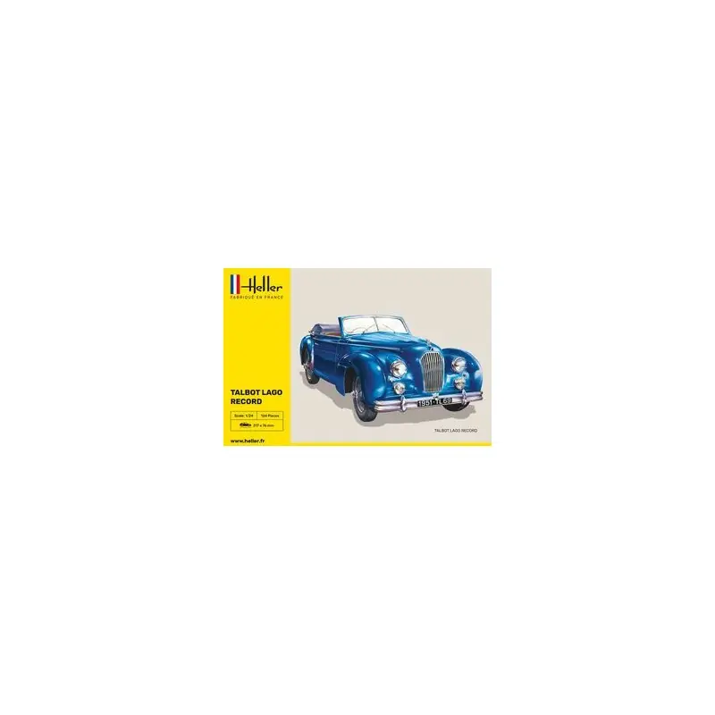 HELLER 80711 MAQUETTE TALBOT LAGO RECORD 1/24 Prix Choc