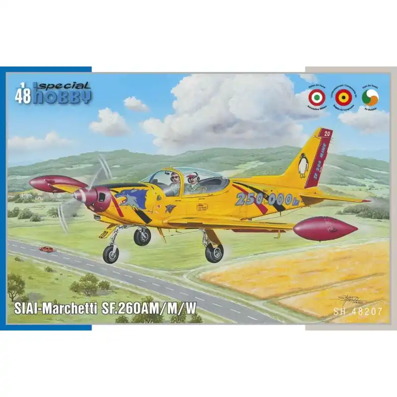 Commander Maintenant SPECIAL HOBBY 48207 MAQUETTE SIAI-MARCHETTI SF.260AM/M/W 1/48