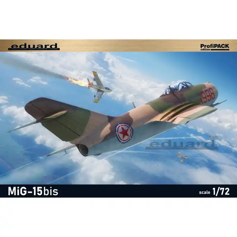Offre Limitée EDUARD 7059 MAQUETTE AVION MIG-15BIS 1/72