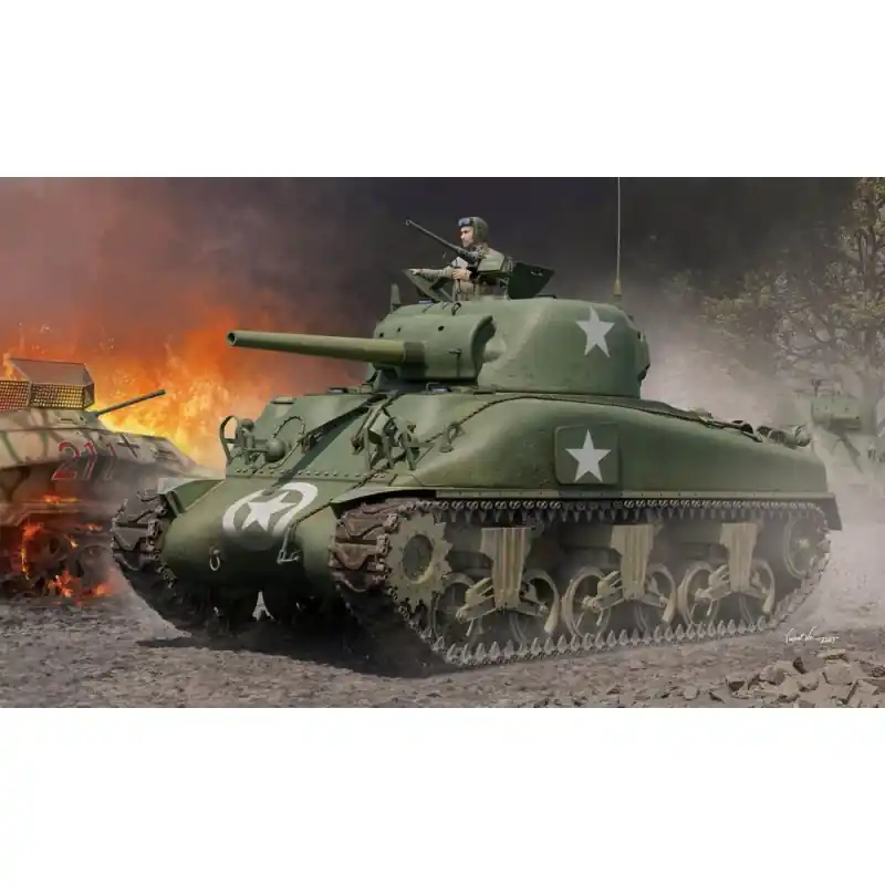I LOVE KIT 61617 MAQUETTE M4A1MEDIUM TANK - LATE 1/16 Quantité Limitée