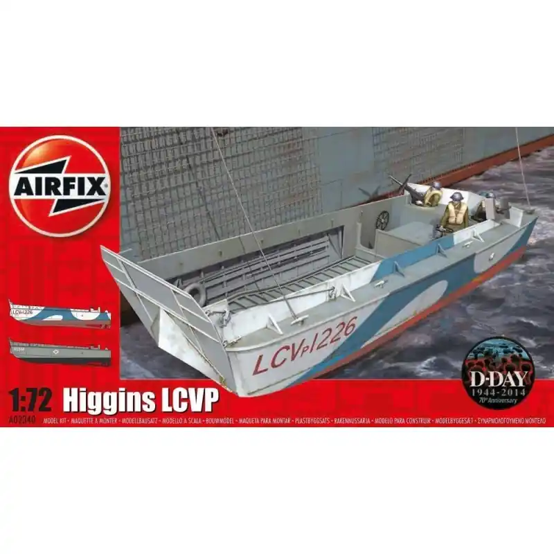 AIRFIX A02340 MAQUETTE HIGGINS LCVP 1/72 Jusqu'à Épuisement Des Stocks