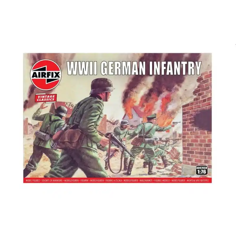 Livraison Express AIRFIX A00705V MAQUETTE WWII GERMAN INFANTRY 1/76
