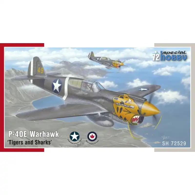 SPECIAL HOBBY 72529 MAQUETTE P-40E WARHAWK TIGRES ET REQUINS 1/72 Meilleur Choix