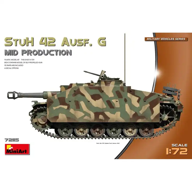 Affaire À Saisir MINIART 72115 MAQUETTE MILITAIRE STUG III AUSF. G LAST ALKETT PROD 1/72