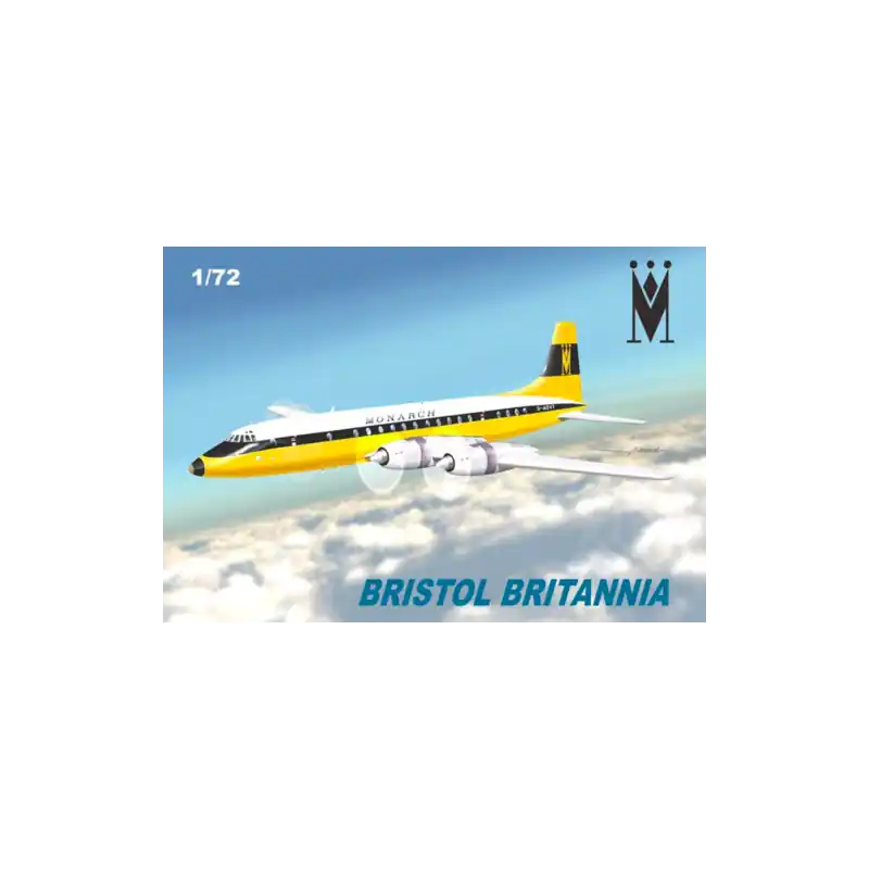 Top Vente MACH 2 GP095 MAQUETTE AVION BRISTOL BRITANNIA MONARCH 1/72