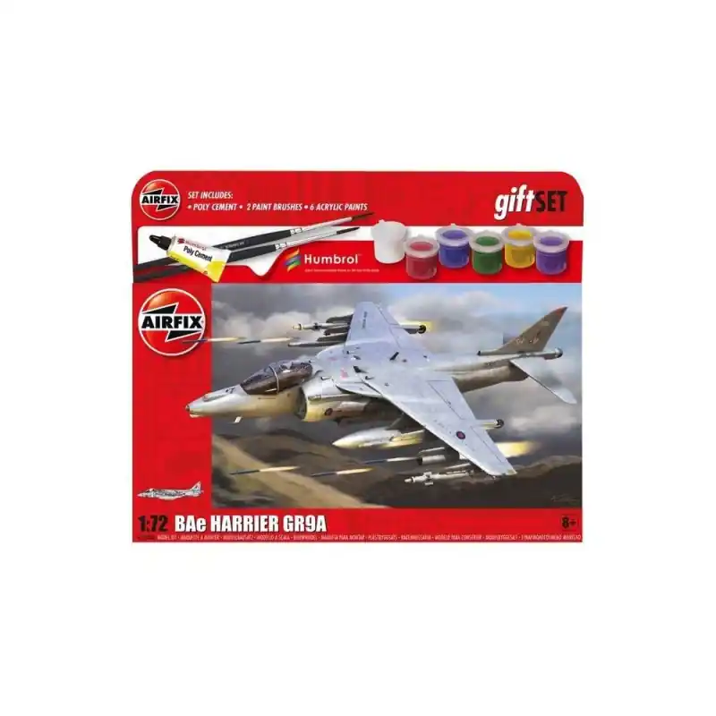 AIRFIX A55300A MAQUETTE HANGING GIFT SET BAE HARRIER GR.9A 1/72 Offre Spéciale