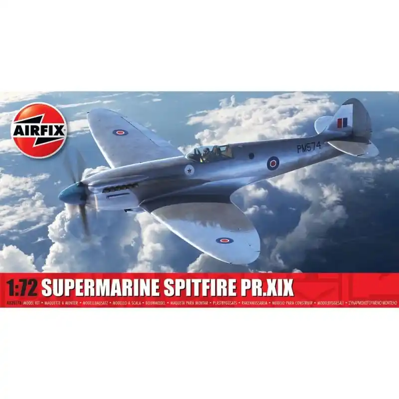 AIRFIX A02017B MAQUETTE SUPERMARINE SPITFIRE PR.XIX 1/72 Commander Maintenant