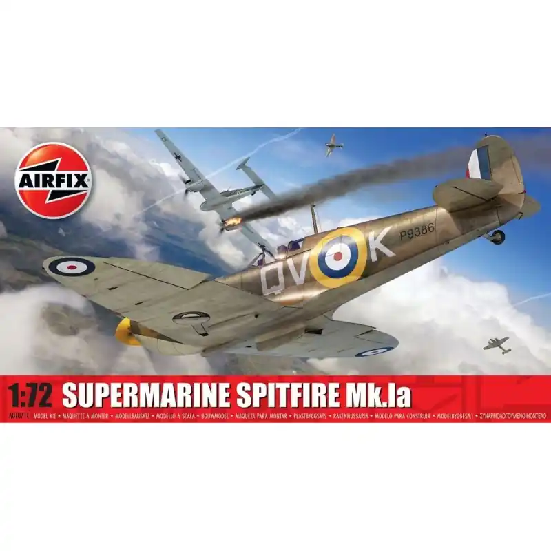 AIRFIX A01071C MAQUETTE SUPERMARINE SPITFIRE MK.IA 1/72 Commande En Gros