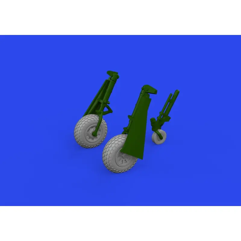 Vente Flash EDUARD 672367 BRASSIN P-51D WHEELS OVAL TREAD 1/72 (EDUARD)