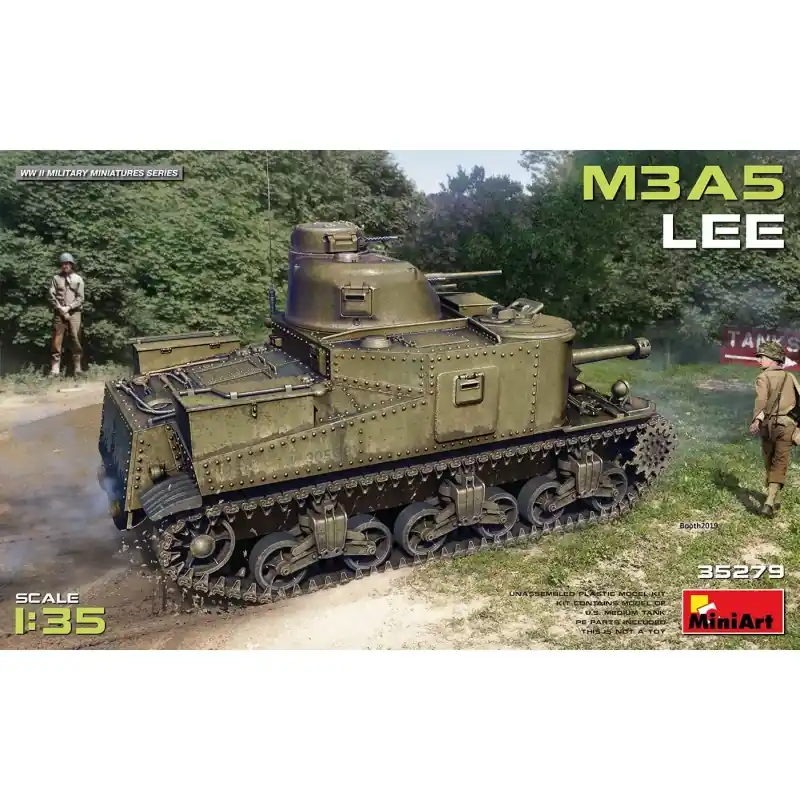 Acheter En Ligne MINIART 35279 MAQUETTE MILITAIRE M3A5 LEE 1/35