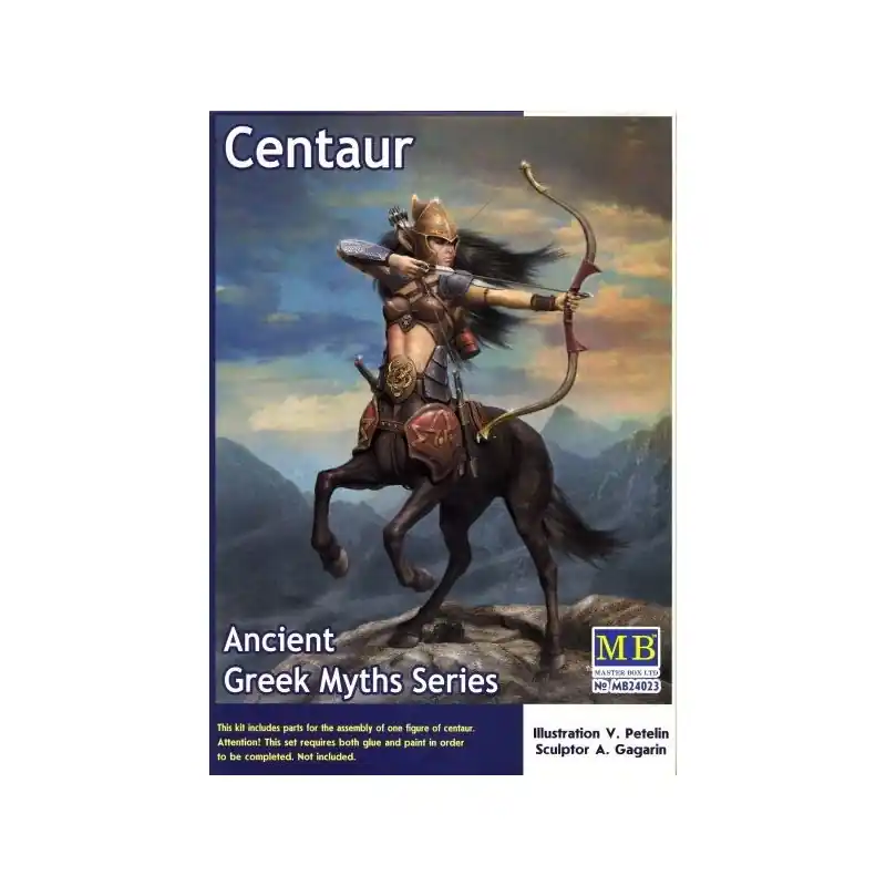 Commander Maintenant MASTER BOX 24023 MAQUETTE FIGURINES LE CENTAURE SERIE MYTHES DE LA GRECE ANTIQUE 1/24