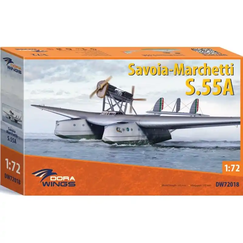 Jusqu'à Épuisement Des Stocks DORA WINGS DW72018 MAQUETTE AVION SAVOIA MARCETTI S.55A 1/72
