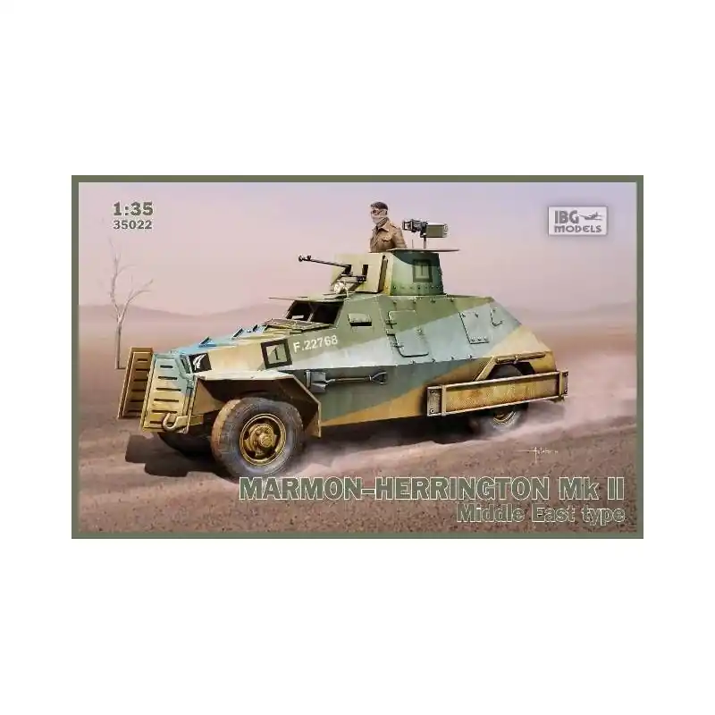 IBG 35022 MAQUETTE MILITAIRE MARMON-HERRINGTON MK.II MIDDLE EAST TYPE 1/35 Meilleur Prix