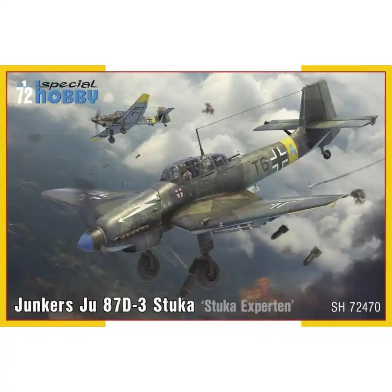Commander Maintenant SPECIAL HOBBY 72470 MAQUETTE JUNKERS JU 87D-3 STUKA "STUKA EXPERTEN" 1/72