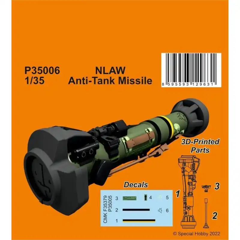 Pas Cher CMK 129-P35006 NLAW ANTI-TANK MISSILE 1/35